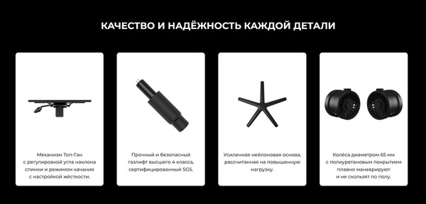 Кресло геймерское AndaSeat Phantom 3 / AD18Y-06-G-F