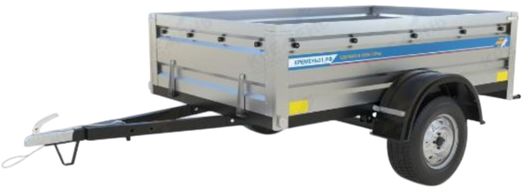 Прицеп для автомобиля Кремень Стандарт 2.0х1.3 - фото