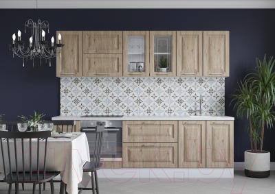 Шкаф навесной для кухни Горизонт Мебель Классик 80