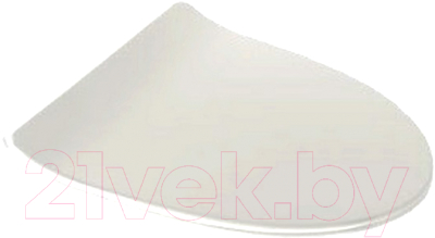 Сиденье для унитаза WeltWasser Welzbach 004 GL-WT - фото