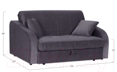 Диван Асмана Магнат 140