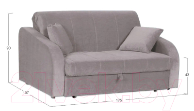 Диван Асмана Магнат 140