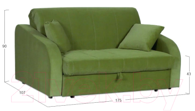 Диван Асмана Магнат 140