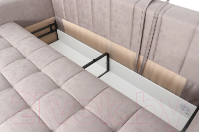 Диван Мебельград Бремен-1 Стандарт (лана капучино)