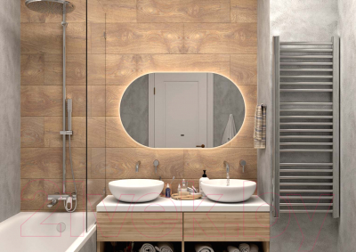 Зеркало Континент Fleur Led 120х70