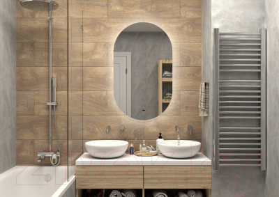 Зеркало Континент Fleur Led 60х100