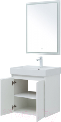 Комплект мебели для ванной Aquanet Lino 60 / 302532