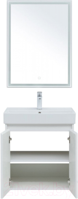 Комплект мебели для ванной Aquanet Lino 60 / 302532