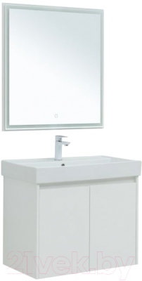 Комплект мебели для ванной Aquanet Lino 75 / 302535 - фото