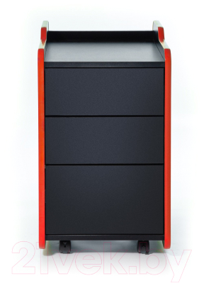 Тумба Vmmgame Case 40 Black Red / CS-1BKRD