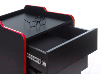 Тумба Vmmgame Case 40 Black Red / CS-1BKRD