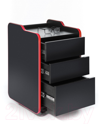 Тумба Vmmgame Case 40 Black Red / CS-1BKRD