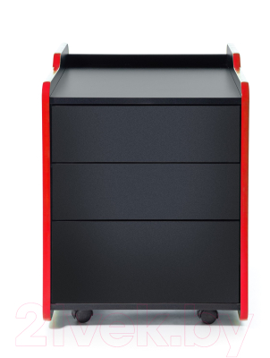 Тумба Vmmgame Case 50 Black Red / CS-2BKRD