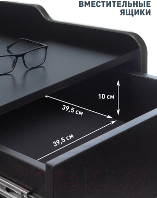 Тумба Vmmgame Case 50 Black Red / CS-2BKRD