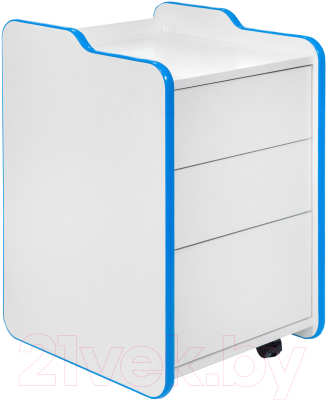 Тумба Vmmgame Case 40 White Blue / CS-1WEBE - фото