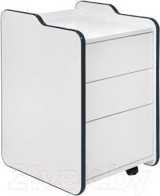 Тумба Vmmgame Case 40 White Black / CS-1WEBK - фото