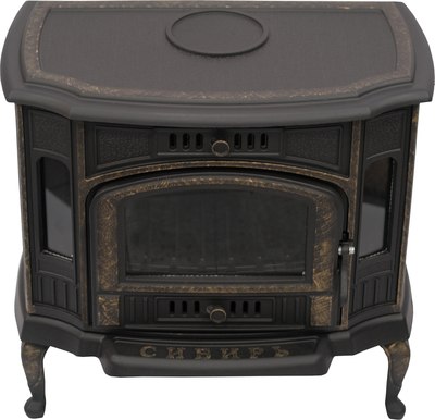 Печь-камин Сибирь Чугун 10кВт