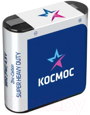 Батарейка Космос 3R12 Квадрат / KOC3R12 - фото