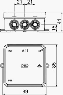 Коробка распределительная OBO Bettermann 2000342