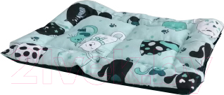 Лежанка для животных Happy Friends №3 Коты-мята / stm 509 - фото