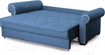 Диван Мебельград Цезарь Стандарт (лана синий)