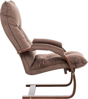 Кресло мягкое Импэкс Leset Монако (орех текстура/V 23)