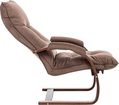 Кресло мягкое Импэкс Leset Монако (орех текстура/V 23)