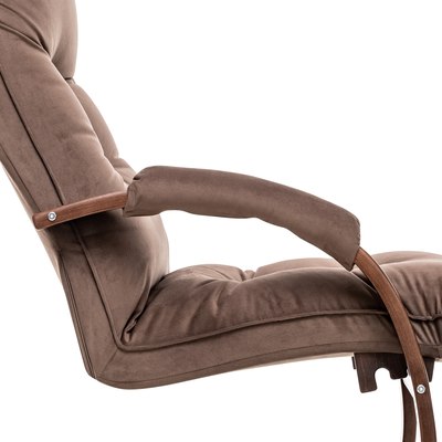 Кресло мягкое Импэкс Leset Монако (орех текстура/V 23)