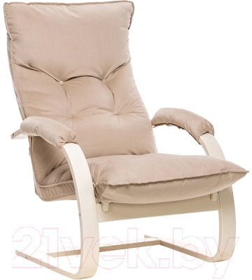 Кресло мягкое Импэкс Leset Монако (слоновая кость/V 18) - фото