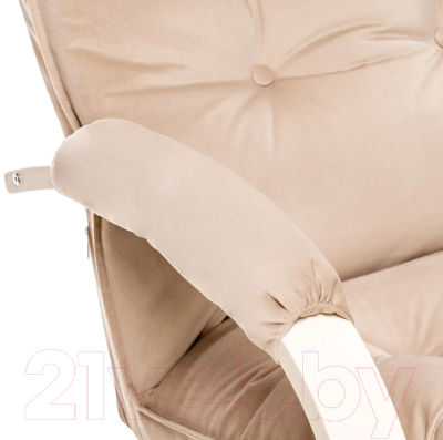 Кресло мягкое Импэкс Leset Монако (слоновая кость/V 18)