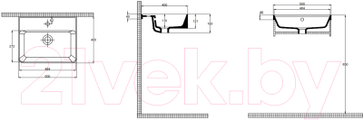 Умывальник Quarter Bath Rapid Line 70RL27050