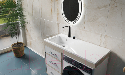 Умывальник ANDREA Cosmos 110 LH (с кронштейном)