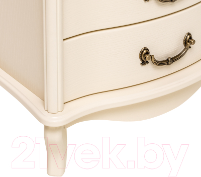 Прикроватная тумба Импэкс Джульетта 3 ящика (дуб шампань)