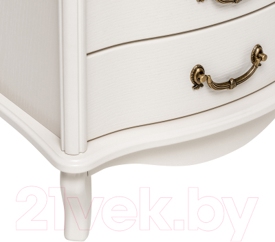 Прикроватная тумба Импэкс Джульетта 3 ящика (молочный дуб)