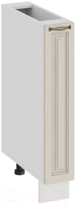 Шкаф карго ТриЯ Лина 1Н15К (белый/крем) - фото