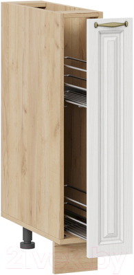 Шкаф карго ТриЯ Лина 1Н15К (дуб крафт золотой/белый)