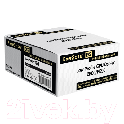 Кулер для процессора ExeGate EE80