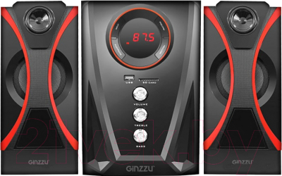 Мультимедиа акустика Ginzzu GM-407 - фото