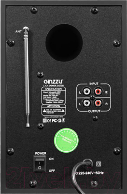 Мультимедиа акустика Ginzzu GM-407