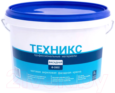 Краска Техникс Фасад ВД-АК-1 Ф-2002 P - фото