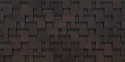 Черепица Docke Pie Eurasia Лабиринт Коричневый / ZRKP-1023 - фото