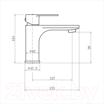 Смеситель Fashun A51119-17