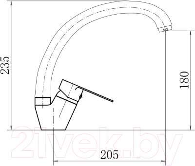 Смеситель Fashun A54113-8