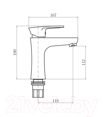 Смеситель Plstart PL1005-8