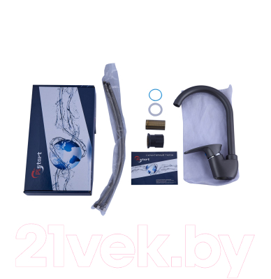 Смеситель Plstart PL4105-17 (графит)