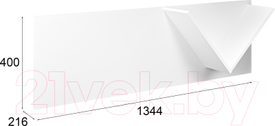 Полка Involux Лаура 171P003 правый