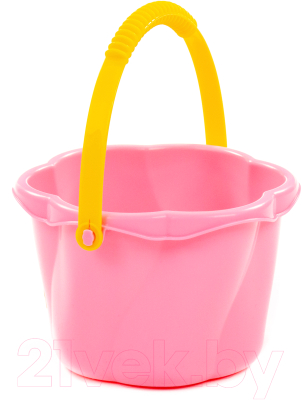 Ведерко для игры в песочнице Полесье Ведро-цветок / 94193