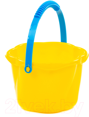 Ведерко для игры в песочнице Полесье Ведро-цветок / 94193
