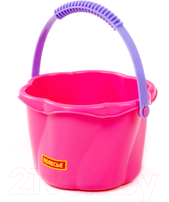 Ведерко для игры в песочнице Полесье Ведро-цветок / 94193