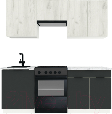 Готовая кухня ВерсоМебель Эко-1 1.9 - фото